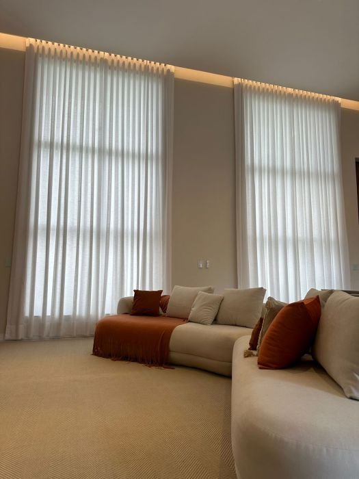 Cortina Wave — projeto 04 realizado pela ART DECORAR.