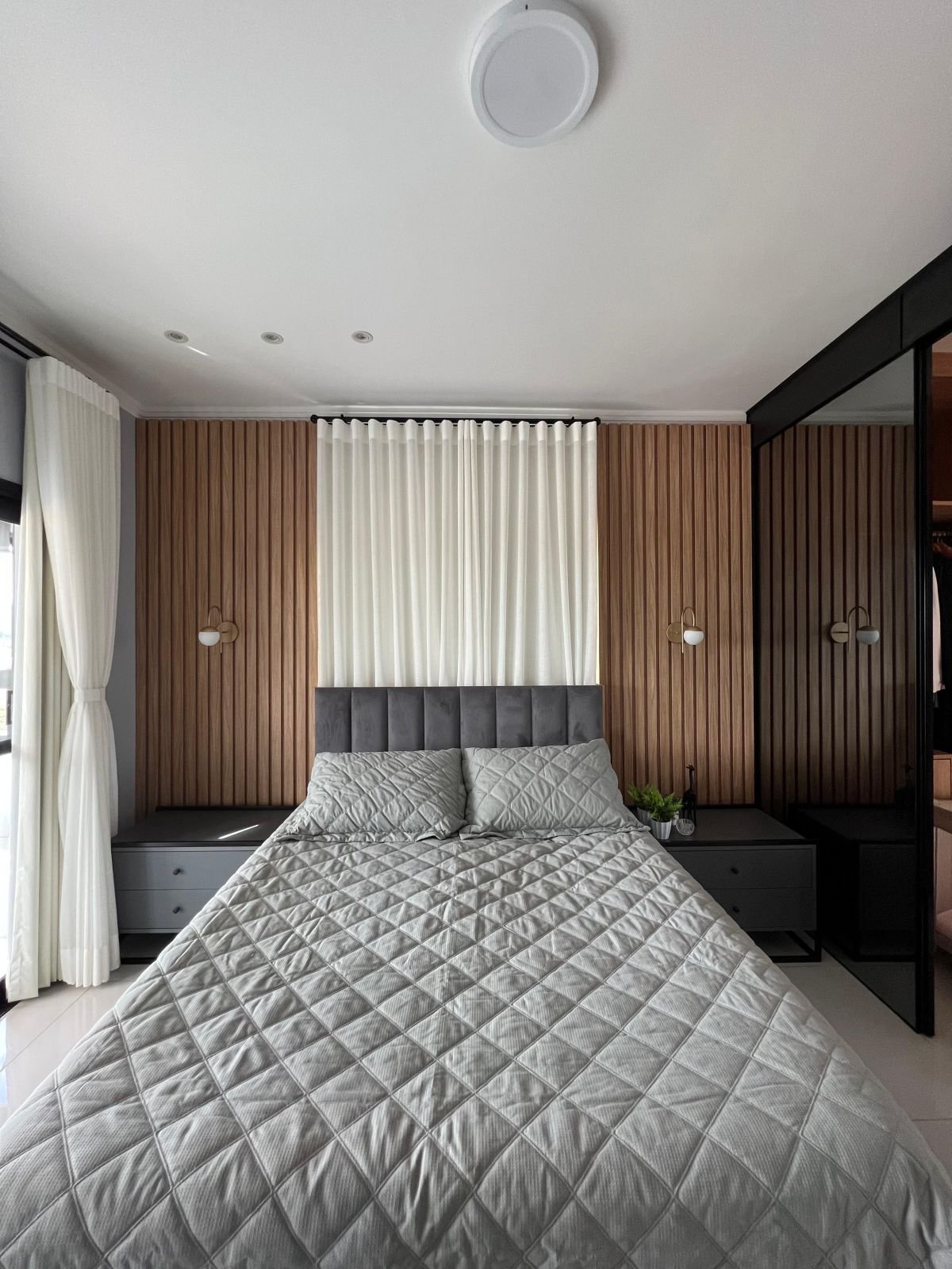 Cortinas — projeto realizado pela ART DECORAR