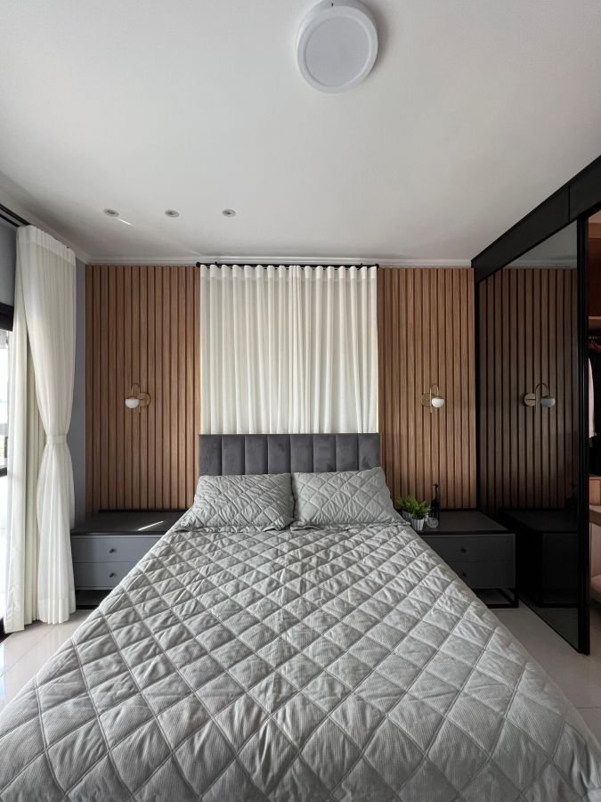 Cortinas — projeto realizado pela ART DECORAR