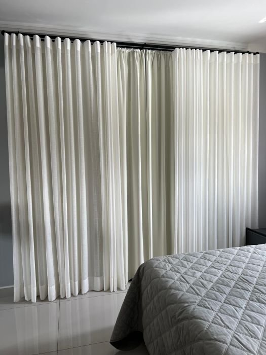 Cortina Wave — projeto 11 realizado pela ART DECORAR.