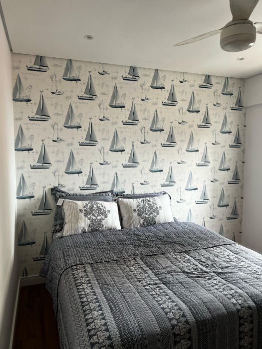 Papel de parede — projeto 06 realizado pela ART DECORAR.